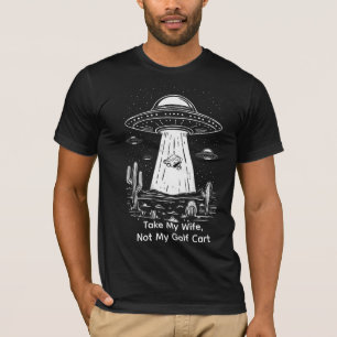 Camiseta de Carrito de Golf de Mi Esposa - Diverti