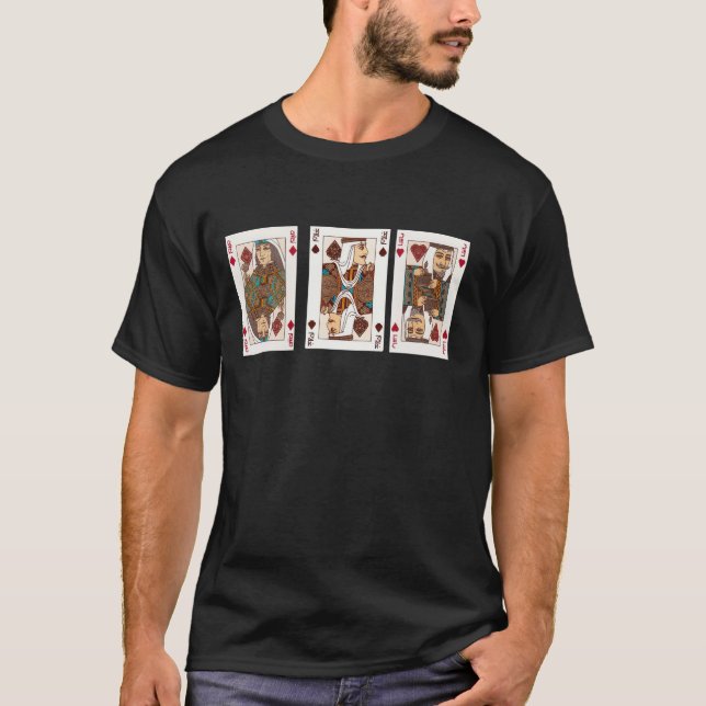 camiseta de cartas sauditas (Anverso)