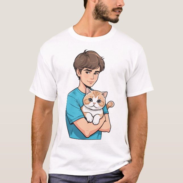 Camiseta de Cat Lover (Anverso)