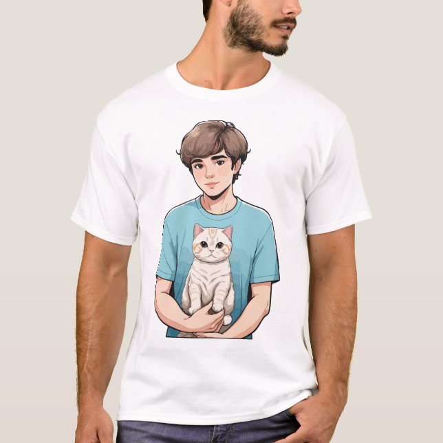 Camiseta de Cat Lover (Anverso)