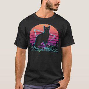 Camiseta de Cat Retro