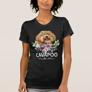 Camiseta de Cavapoo obsequia a la madre del perro