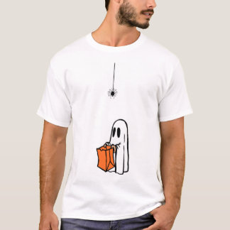 Camiseta de caza de arañas de Halloween