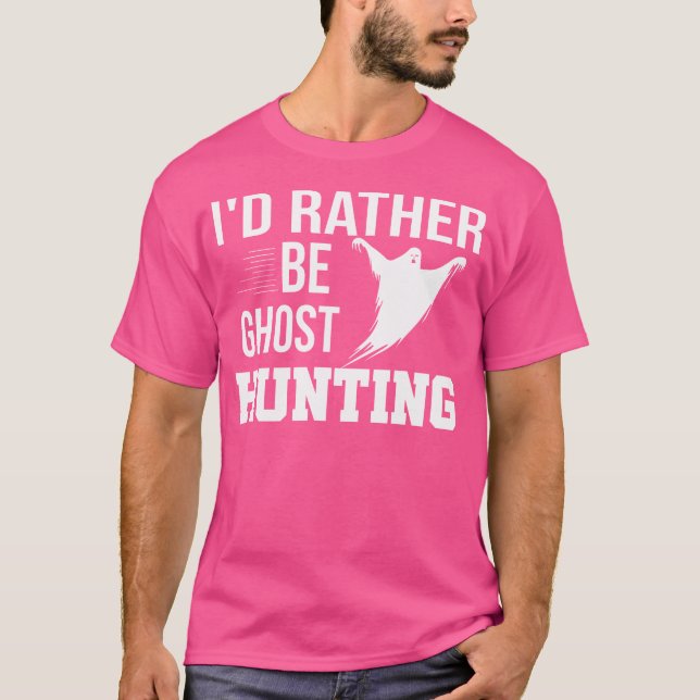 Camiseta de caza de fantasmas (Anverso)