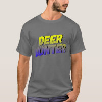 Camiseta de caza de venados masculinos