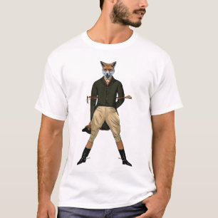 camiseta de caza de zorro vintage
