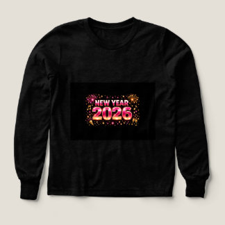 Camiseta de Celebración de Año Nuevo 2026 | Fiesta