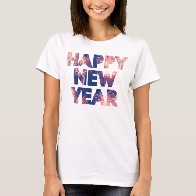 Camiseta de celebración de fuegos artificiales de  (Anverso)