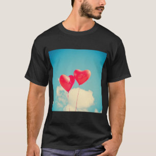 Camiseta de celebración de globos coloridos
