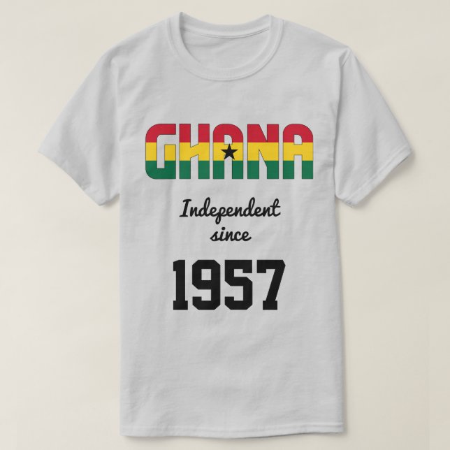 Camiseta de celebración de la independencia de la  (Diseño del anverso)
