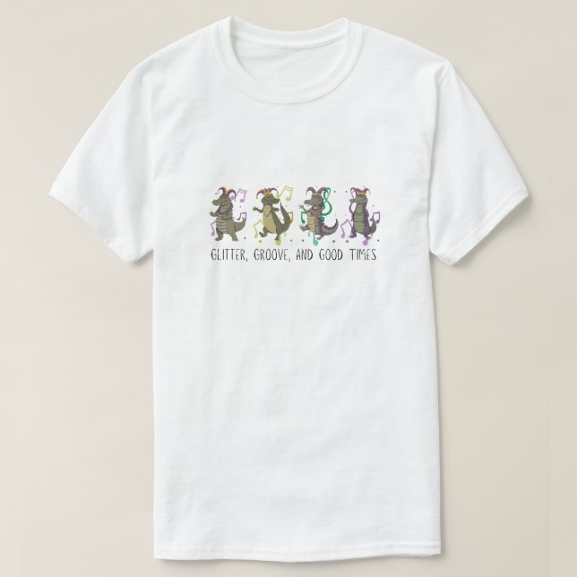 Camiseta de Celebración de Mardi Gras (Diseño del anverso)