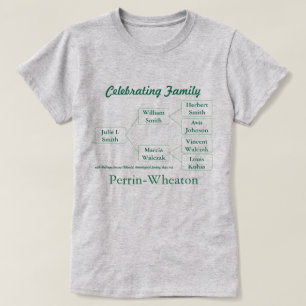 Camiseta de celebración de nombre de grupo y 3 gen