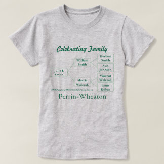 Camiseta de celebración de nombre de grupo y 3 gen