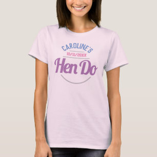 Camiseta de celebración de una despedida de solter