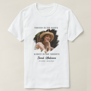 Camiseta de Celebración de Vida con Foto Personali