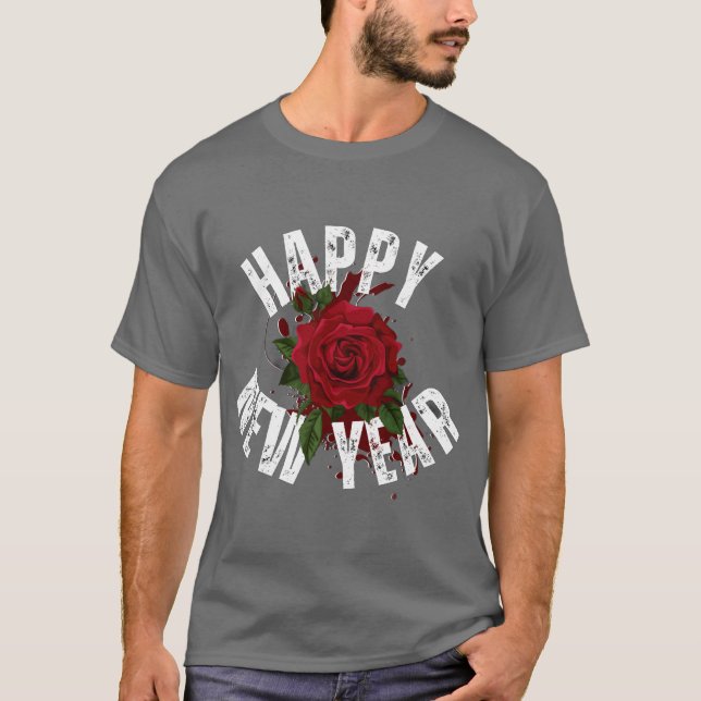 Camiseta de Celebración del Año Nuevo 2026 (Anverso)