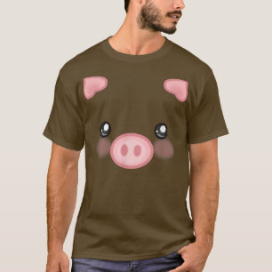 Camiseta de cerdo japonesa Kawaii Personalizado Ca