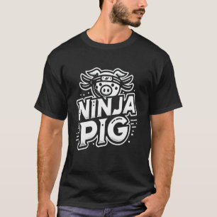 Camiseta de Cerdo Ninja Cerdo Ninja