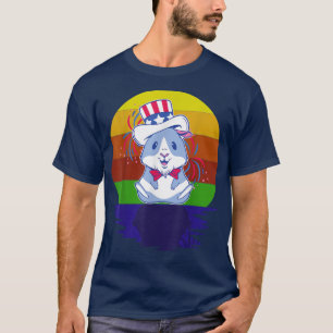 Camiseta de cerdo Patriótica de Guinea, 4 de julio