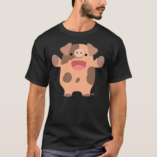 Camiseta de cerdo Personalizado (Anverso)