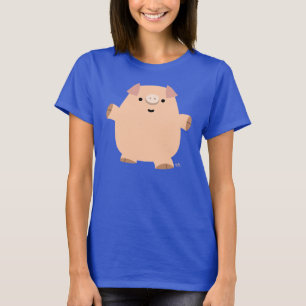Camiseta de Cerdo Personalizado Divertida