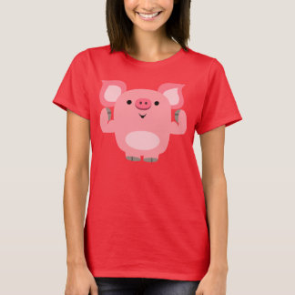 Camiseta de Cerdo Personalizado Musculosa