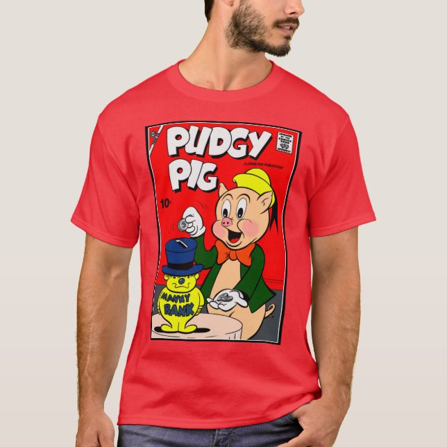 Camiseta de cerdo picante clásica (Anverso)