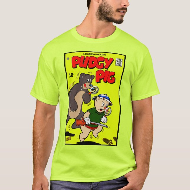 Camiseta de cerdo picante clásica de los años 40 (Anverso)
