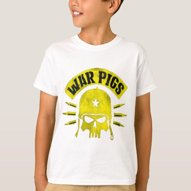 Camiseta de cerdos de guerra (Anverso)