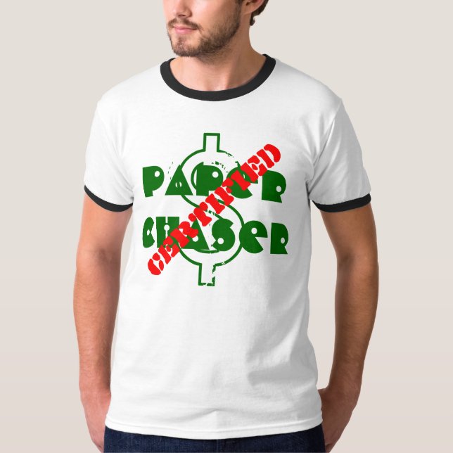 Camiseta de CertifiedPaperChaser por (Anverso)