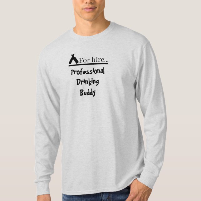 Camiseta de cerveza divertida para hombres (Anverso)