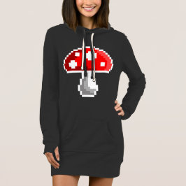 Camiseta de champiñón de Pixel (Oscuro)