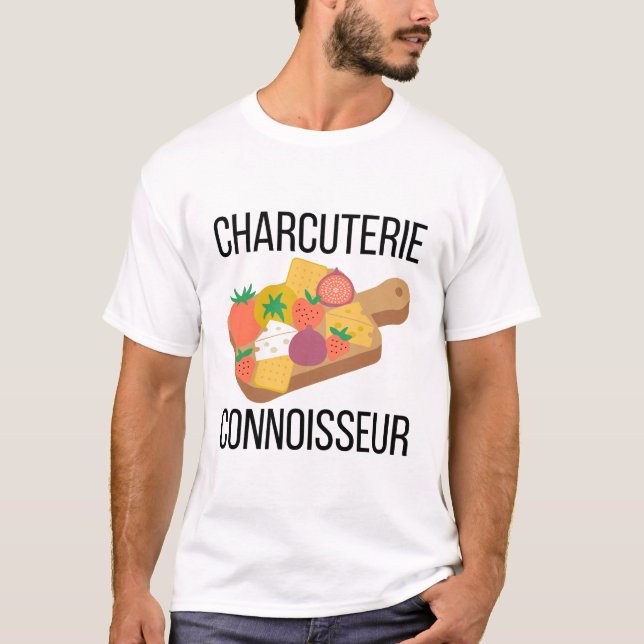Camiseta de charcuterie connoisseur (Anverso)