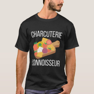 Camiseta de charcuterie connoisseur