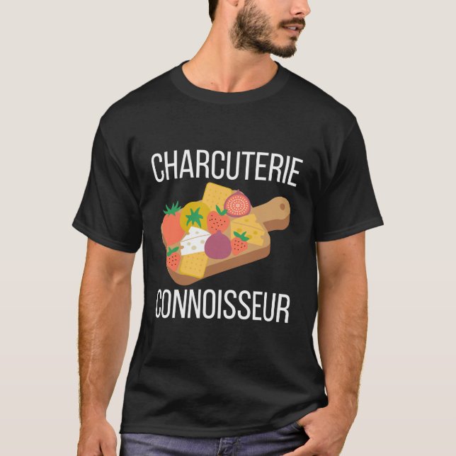 Camiseta de charcuterie connoisseur (Anverso)