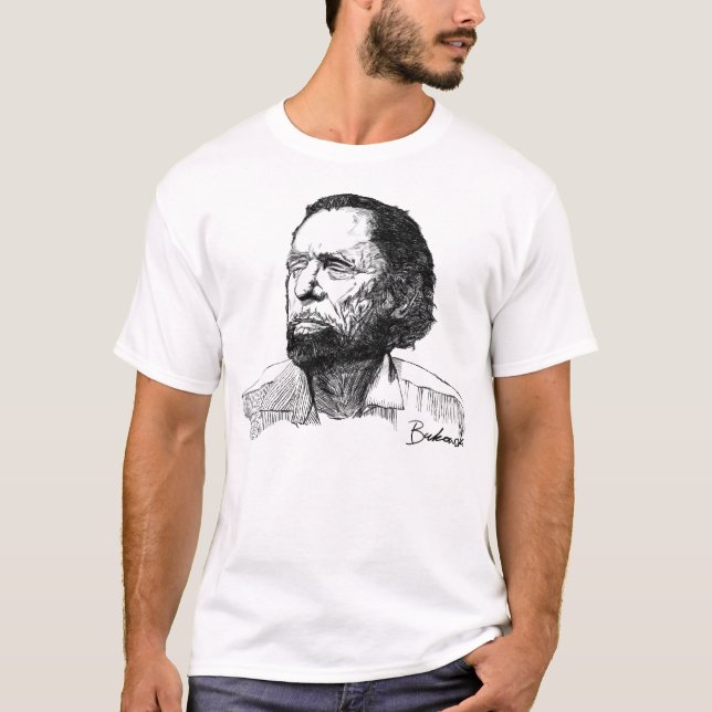 Camiseta de Charles Bukowski (Anverso)