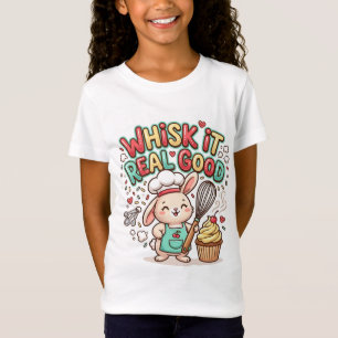 Camiseta de chef conejito lindo Niños
