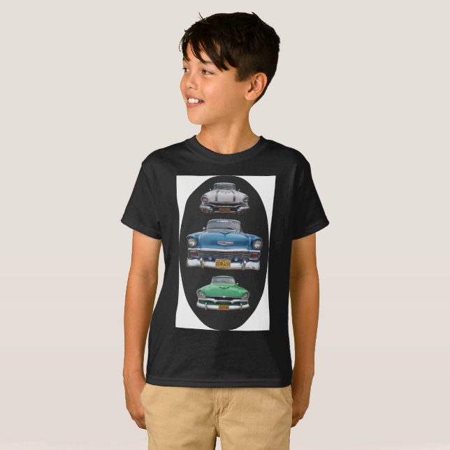 Camiseta de Chevy - coches cubanos (Anverso completo)