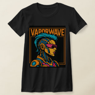 Camiseta de Chica Cyberpunk