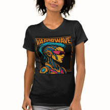 Camiseta de Chica Cyberpunk