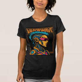 Camiseta de Chica Cyberpunk