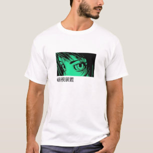 Camiseta De Chica De Anime De Night Vision