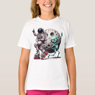 Camiseta de Chica de Boogie Lunar