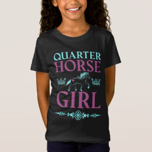Camiseta de Chica de caballos de barrio