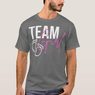 Camiseta de Chica de equipo para revelar género