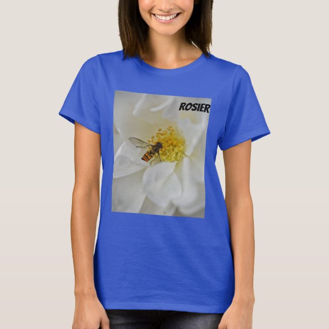 Camiseta de chica de fantasía floral (Anverso)