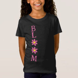 Camiseta de Chica de flores de sangre