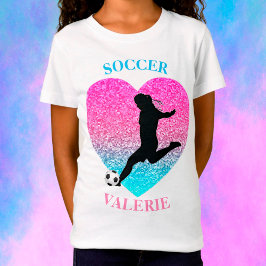 Camiseta de Chica de fútbol