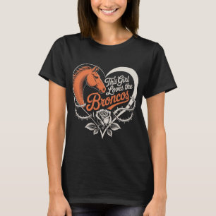 Camiseta de chica de fútbol de Denver Corazón Colo