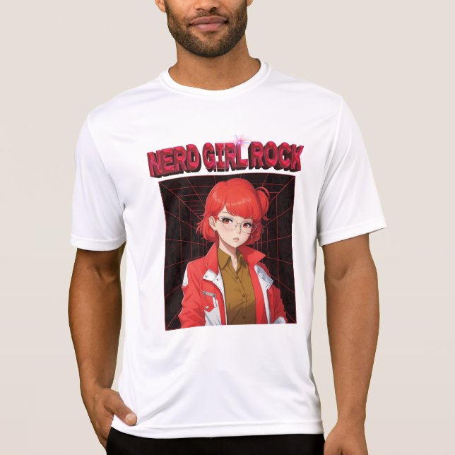 Camiseta de chica de Nerd Rock (Anverso)